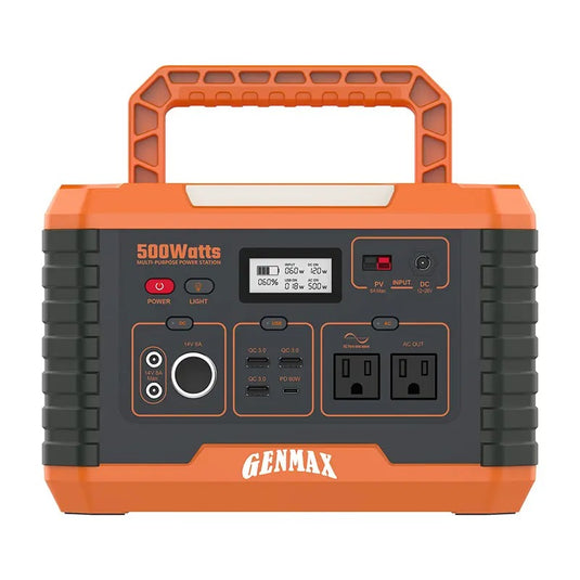 GENMAX MP500 500 Watt Portable Power Station