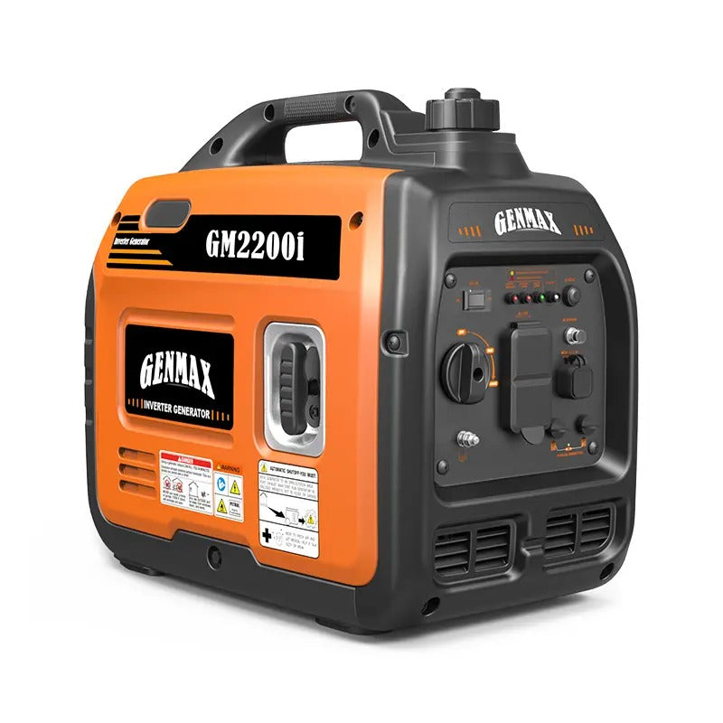 Load image into Gallery viewer, GENMAX GM2200i 2200 Watt Gasoline Inverter Generator with CO Detect
