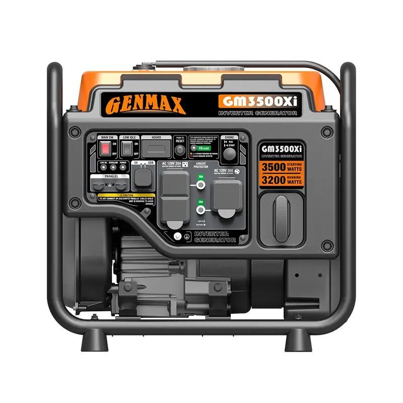 Load image into Gallery viewer, GENMAX GM3500Xi 3500 Watt Open Frame Inverter Generator with CO Detect
