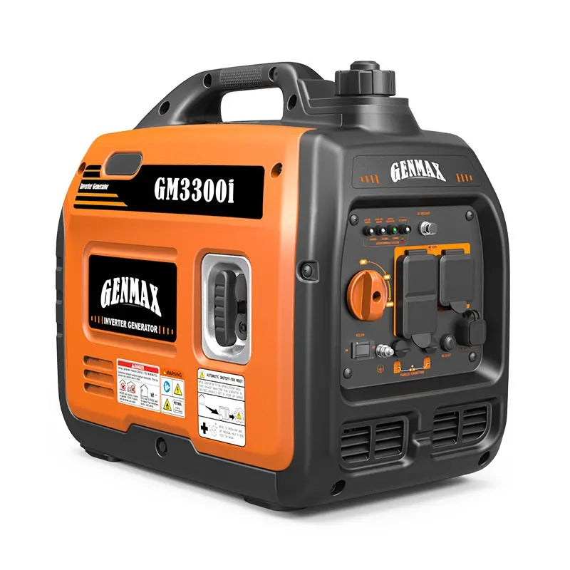 Load image into Gallery viewer, GENMAX GM3300i 3300 Watt Gasoline Inverter Generator with CO Detect
