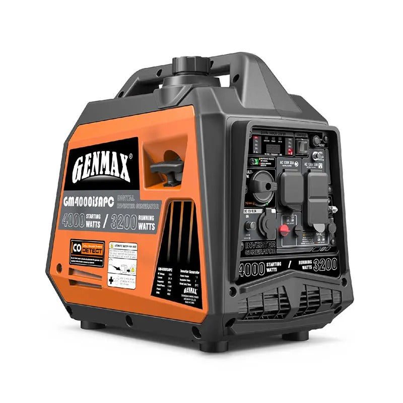 Load image into Gallery viewer, GENMAX GM4000iSAPC 4000 Watt Gasoline Inverter Generator with CO Detect
