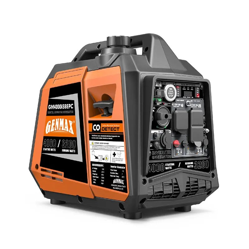 Load image into Gallery viewer, GENMAX GM4000iSBEPC 4000 Watt Gasoline Inverter Generator with CO Detect
