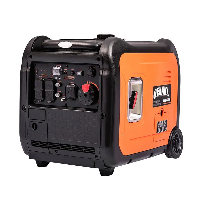 Load image into Gallery viewer, GENMAX GM5500i 5500 Watt Gasoline Inverter Generator with CO Detect
