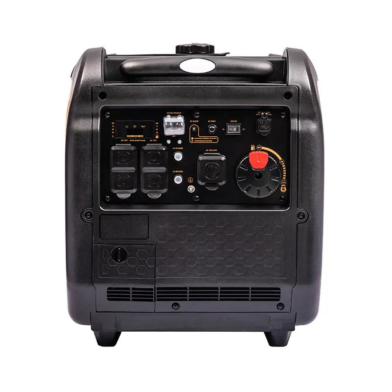 Load image into Gallery viewer, GENMAX GM5500i 5500 Watt Gasoline Inverter Generator with CO Detect
