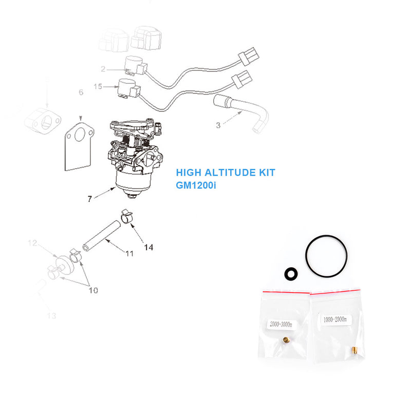 Load image into Gallery viewer, GENMAX High Altitude Kit for inverter generator GM1200i
