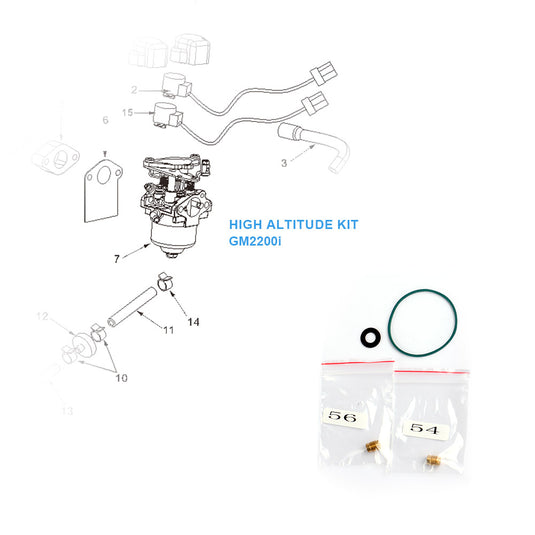 GENMAX High Altitude Kit for inverter generator GM2200i