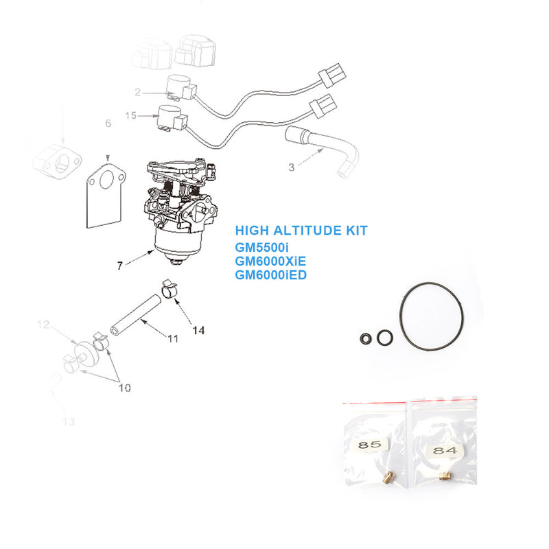 Load image into Gallery viewer, GENMAX High Altitude Kit for inverter generator GM5500i/GM6000XiE/GM6000iED
