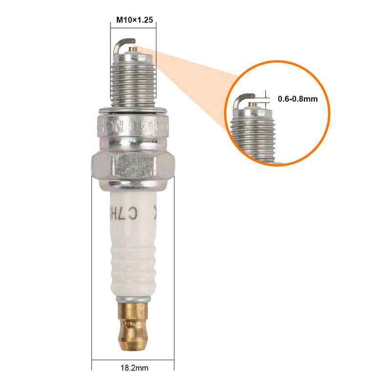 Load image into Gallery viewer, NGK/C7HSA SPARK PLUG Replace for 79CC 98CC 145CC 4-Strock OHV GENMAX Engine Generators GM1200i GM2000i GM2200i GM2800iAE GM3200i GM3300i GM3500iAED GM3500iAD GM3500Xi  MXR3500 MXR3500S  &amp; Other Small Engines (Pack of 1) 
